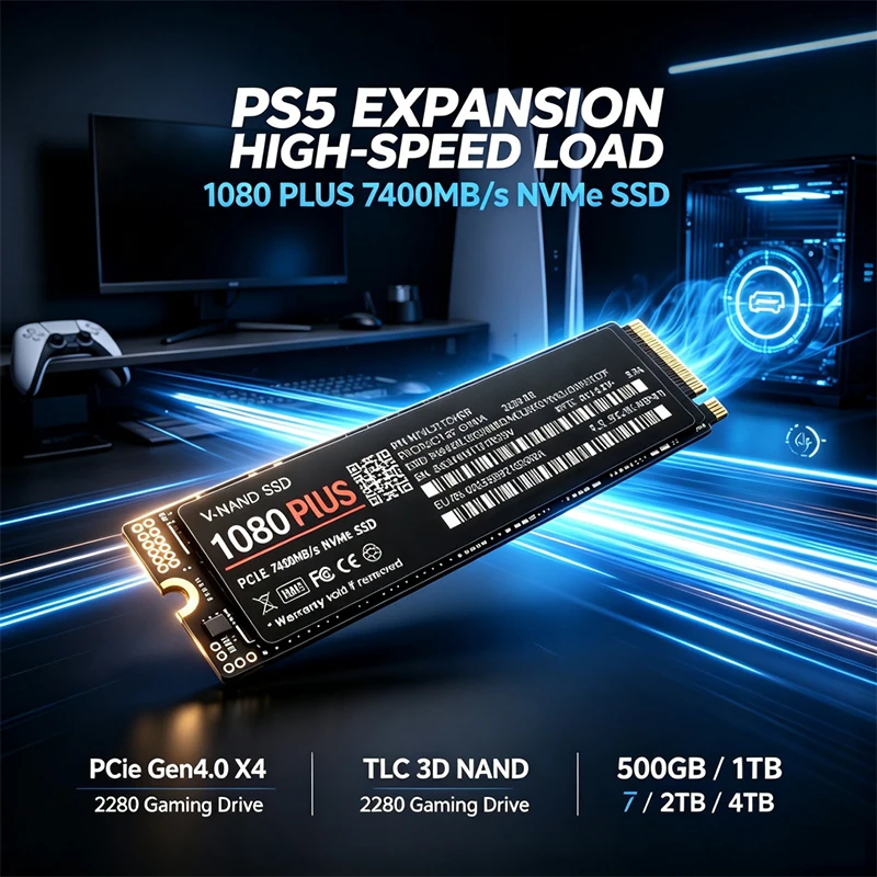 Gaming M.2 NVMe SSD 1080 PLUS  - M.2 Nvme 4Tb Pcie 4.0 Ssd recension och pris
