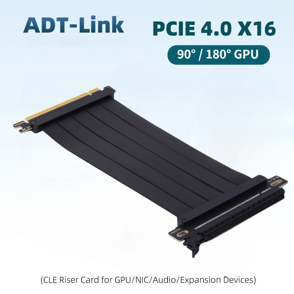 Ultra PCIe 4.0 Universal Riser - Pcie 4.0 X16 Riser Cable 90 Degree recension och pris